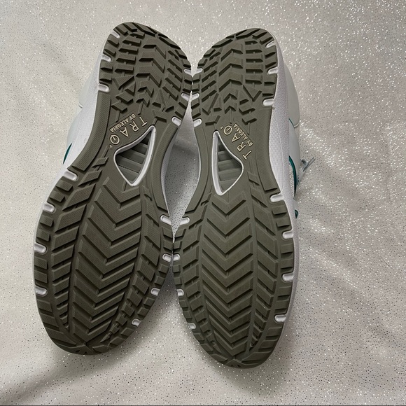 TRAQ Qool White Multi Fitness Lace-Up Shoe by Alegria - Picture 8 of 12